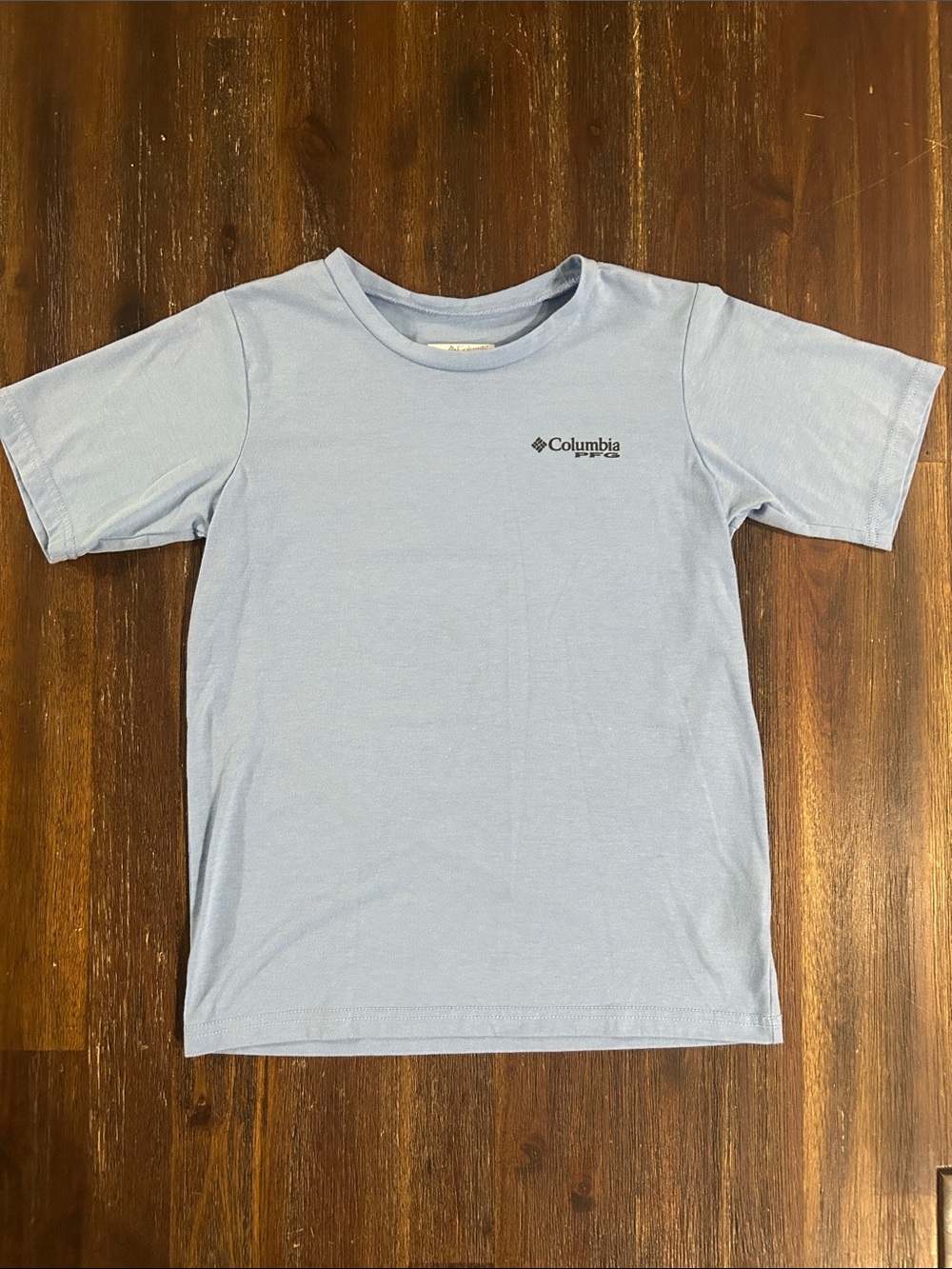 Columbia Kids Light Blue Short Sleeve Logo Tee